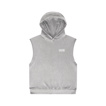 Sweat-Shirt à Capuche Sans-Manches