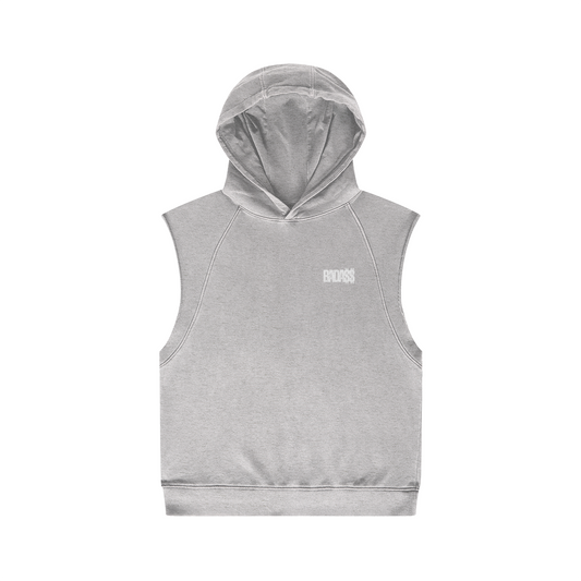 Sweat-Shirt à Capuche Sans-Manches