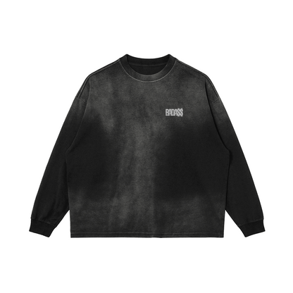 T-Shirt Manches Longues Délavé