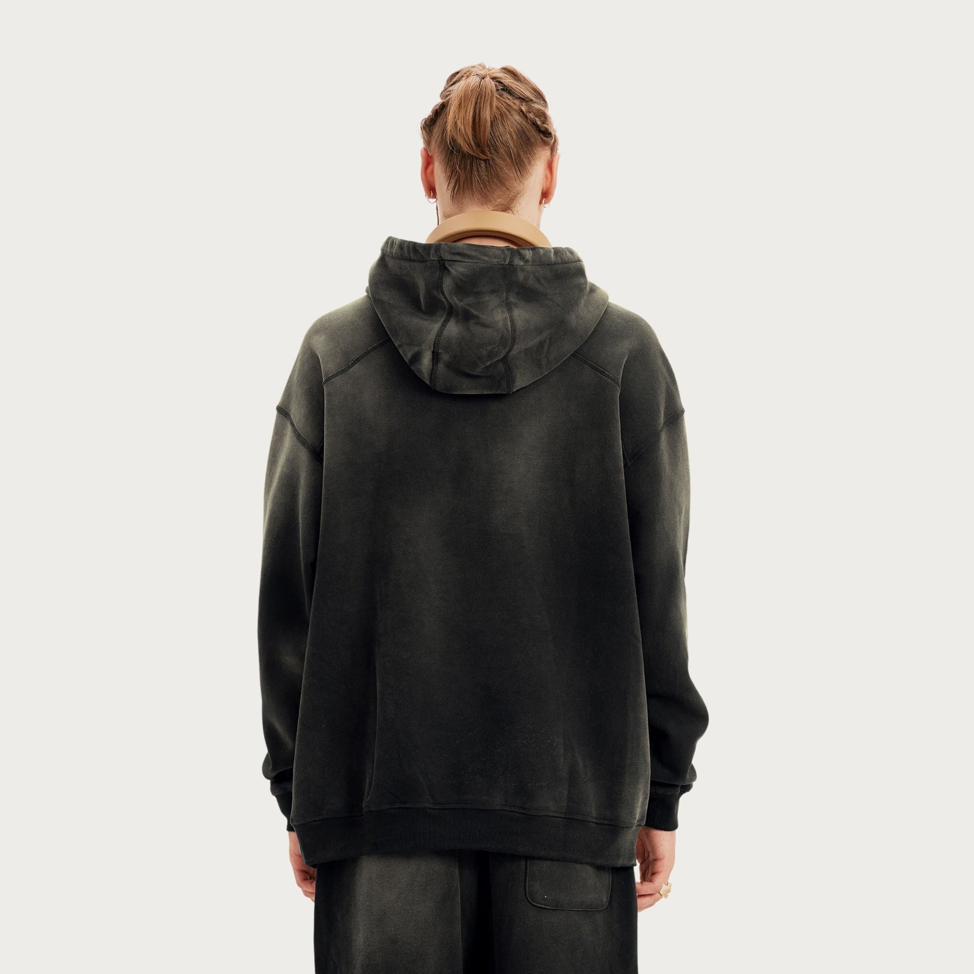 Sweat - Shirt à Capuche Délavé - Urban Badass