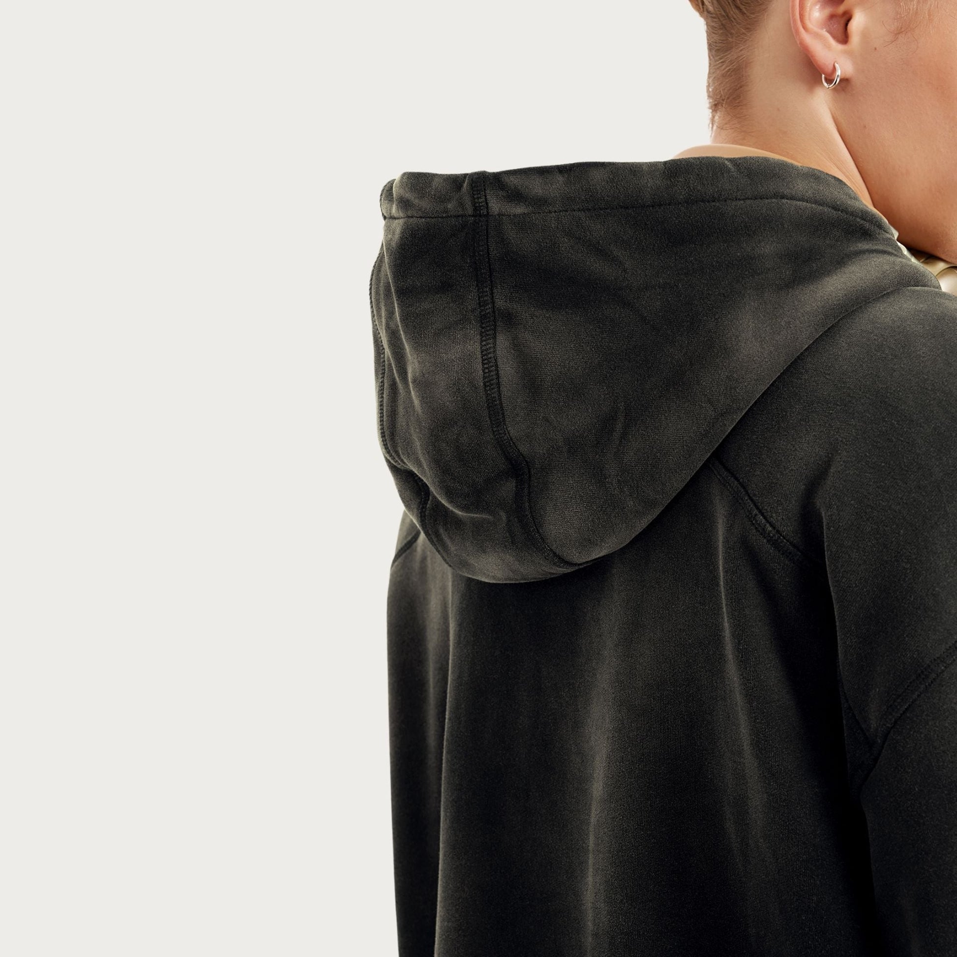 Sweat - Shirt à Capuche Délavé - Urban Badass