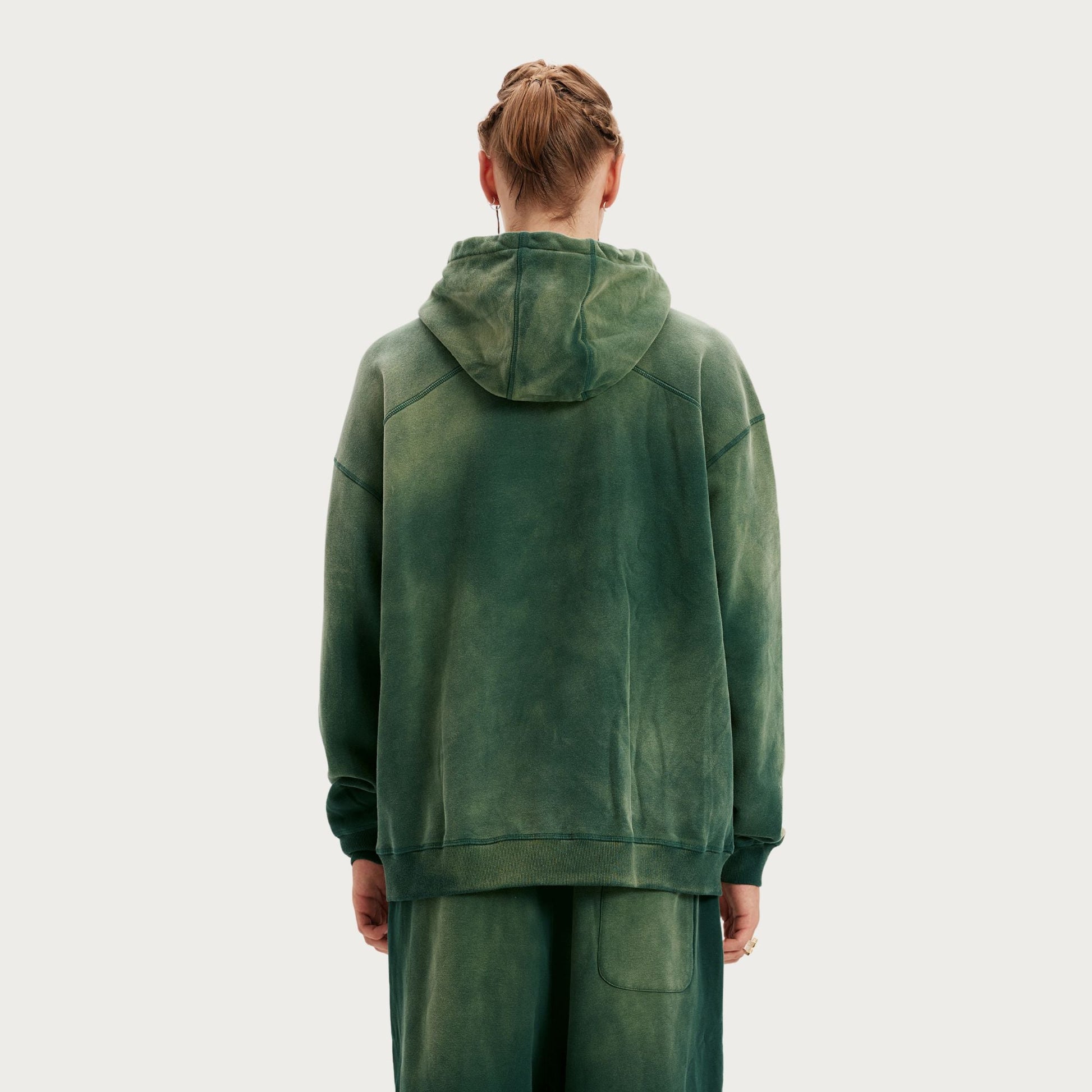 Sweat - Shirt à Capuche Délavé - Urban Badass
