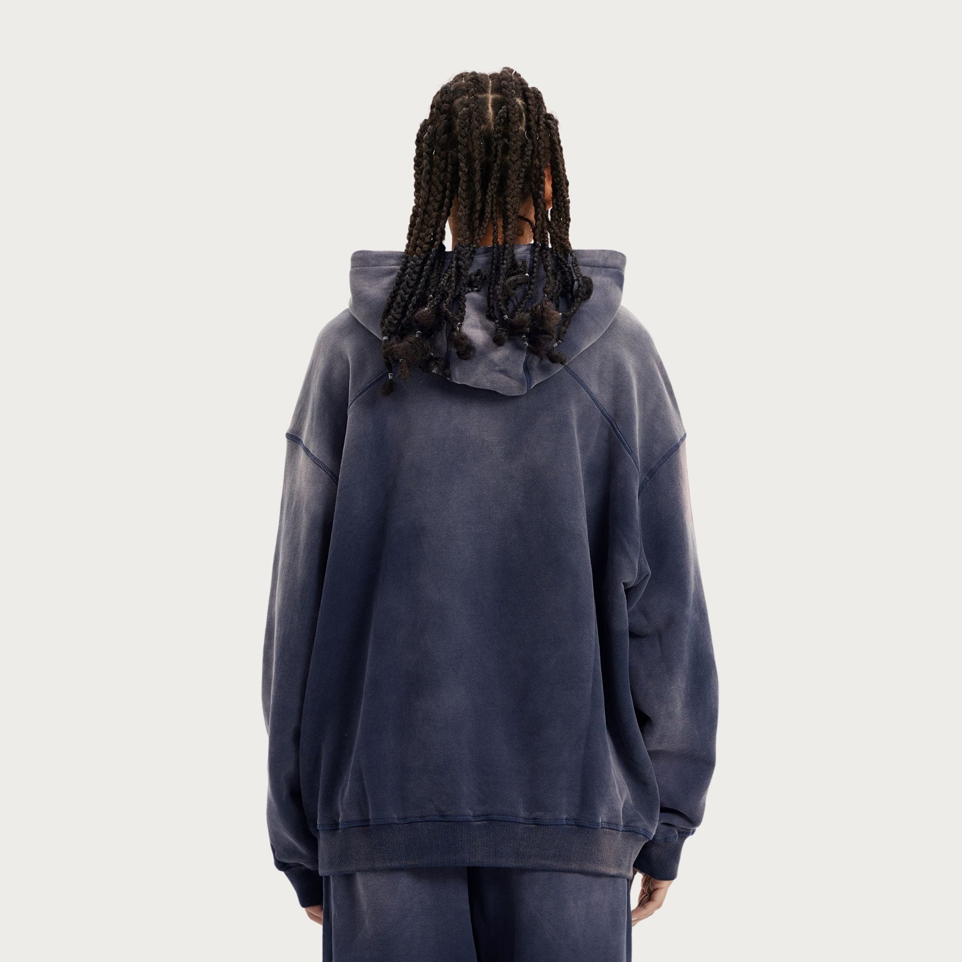 Sweat - Shirt à Capuche Délavé - Urban Badass