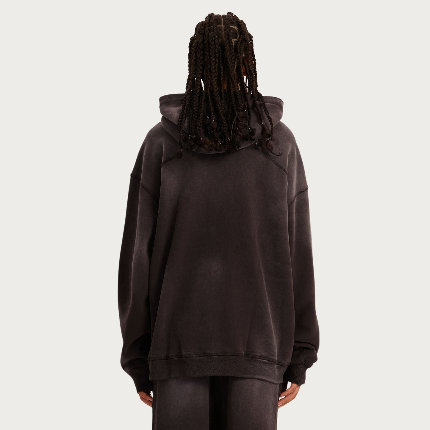 Sweat - Shirt à Capuche Délavé - Urban Badass