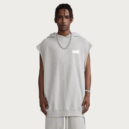 Sweat - Shirt à Capuche Sans - Manches - Urban Badass