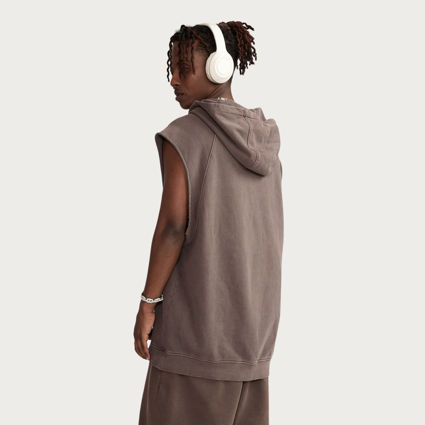Sweat - Shirt à Capuche Sans - Manches - Urban Badass